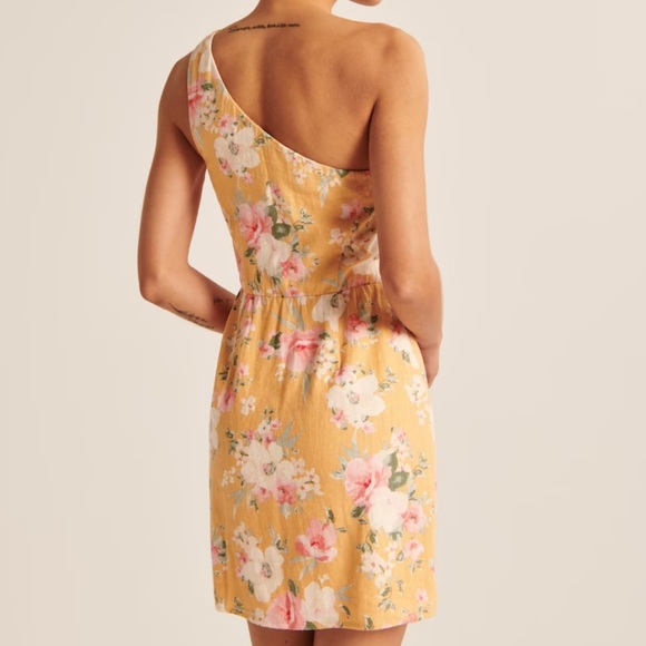 Abercrombie and Fitch One-Shoulder Mini Dress - Picture 5 of 6